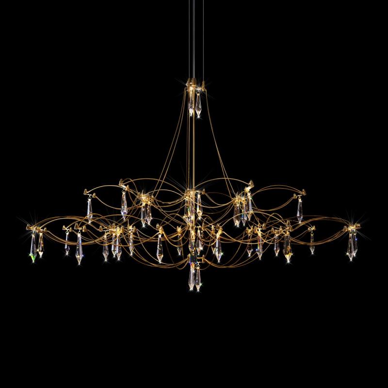 Подвесная люстра Loft IT Mira 10590/1000 Gold Asfour