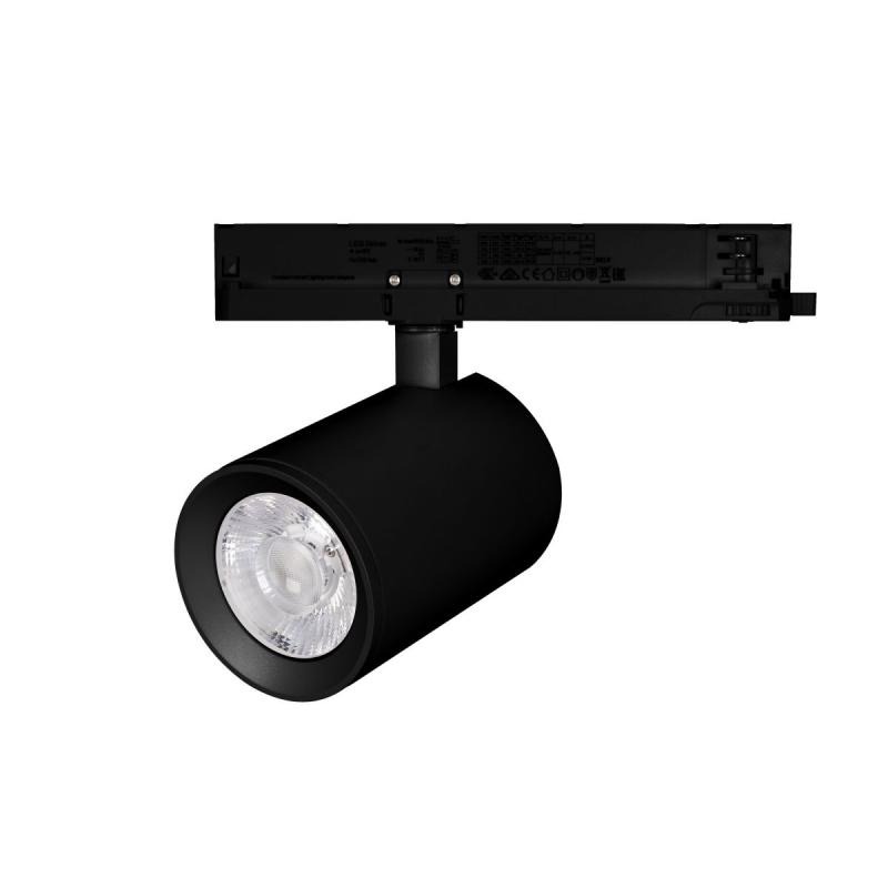 Трековый трехфазный светильник Arlight LGD-NIKA-4TR-R100-30W Day4000 (BK, 24 deg, 230V, DALI) (IP20 Металл) 058663