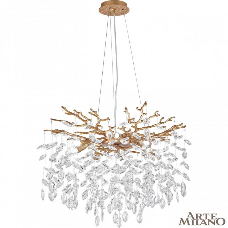 Подвесная люстра Arte Milano Milan 239801/D600/8/B Pa