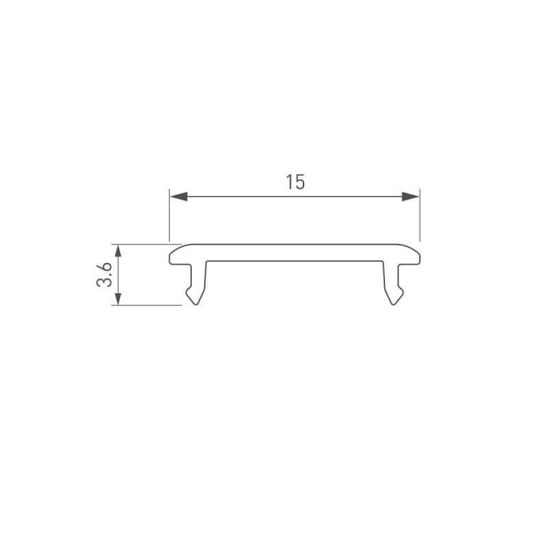 Экран Arlight SL-W14-10000 OPAL (Пластик) 056651