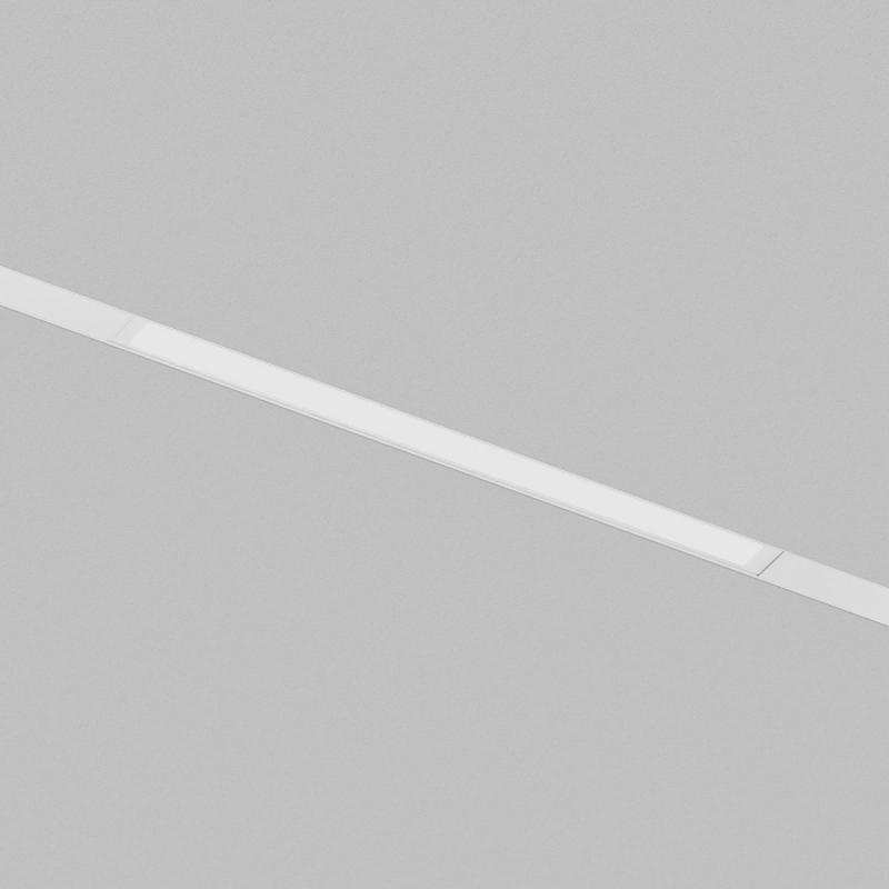Трековый однофазный светильник Denkirs Simple Linear DK8104-WH