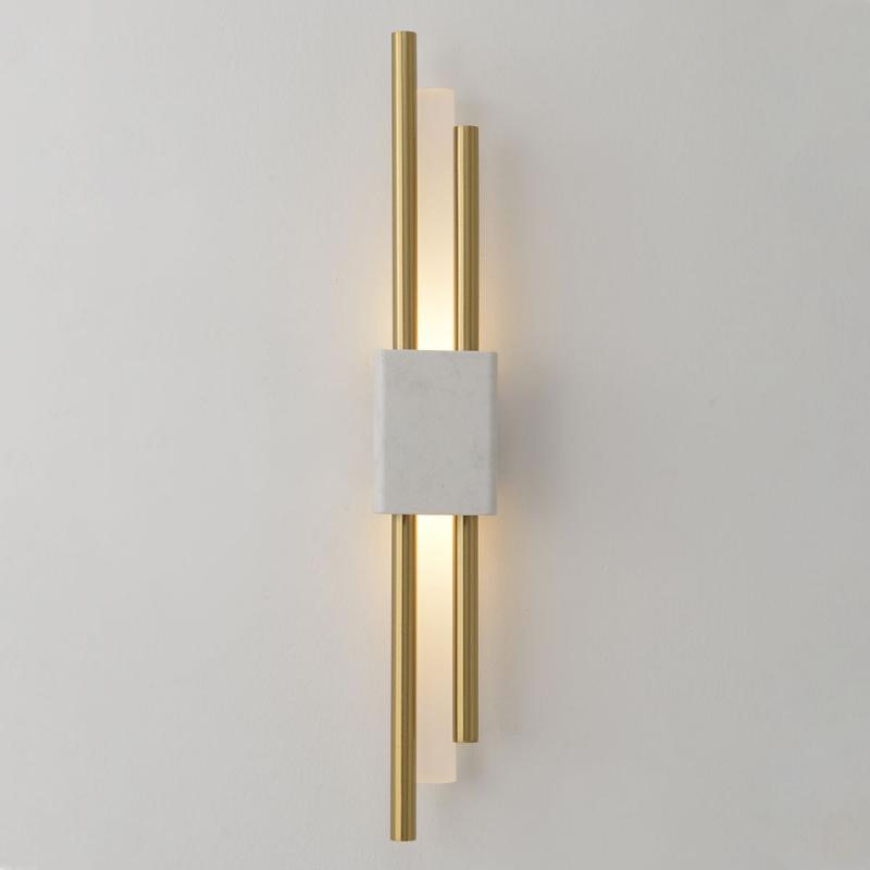 Настенный светильник Crystal Lux CARTA AP6W LED WHITE/BRASS