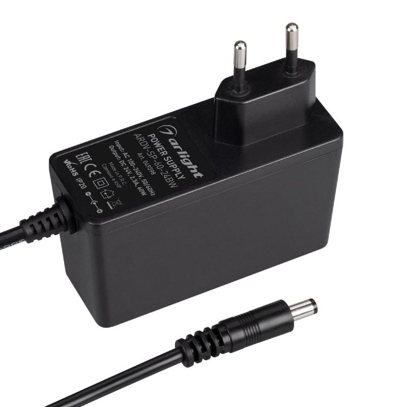 Блок питания Arlight ARDV-SP-60-24BW (24V, 2.5A, 60W) 049398