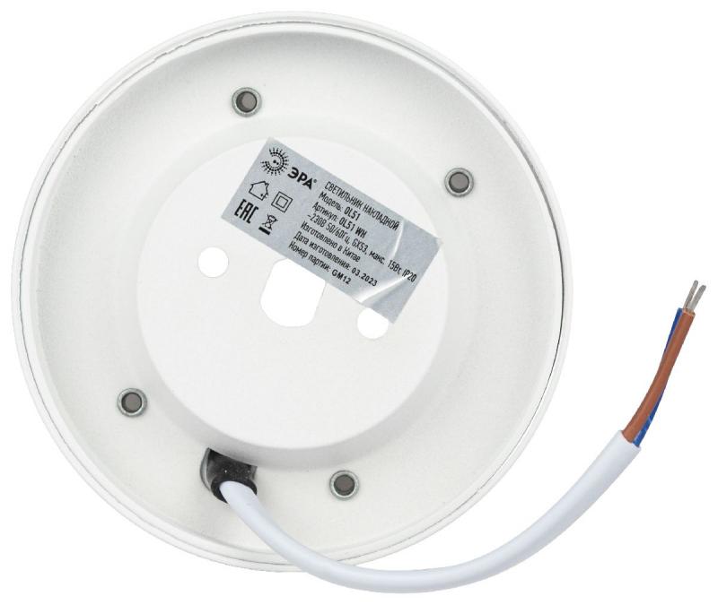 Накладной светильник Эра OL51 WH Б0059804