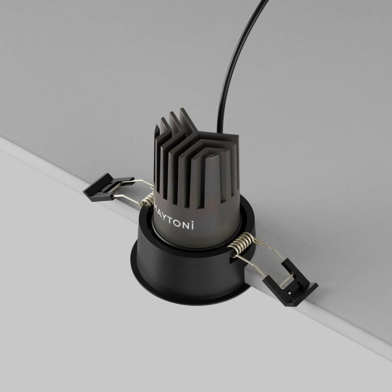 Встраиваемый светильник Maytoni Technical Dip Hight DL123-10W-4K-B
