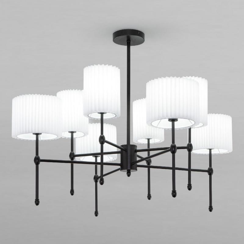 Люстра на штанге Eurosvet Notturno 60162/8 черный Smart a065663