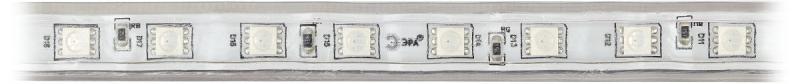 Светодиодная лента Эра 220В 5050 14,4Вт/м RGB 20м IP67 LS5050-14,4-60-220-RGB-IP67-20m Б0043097