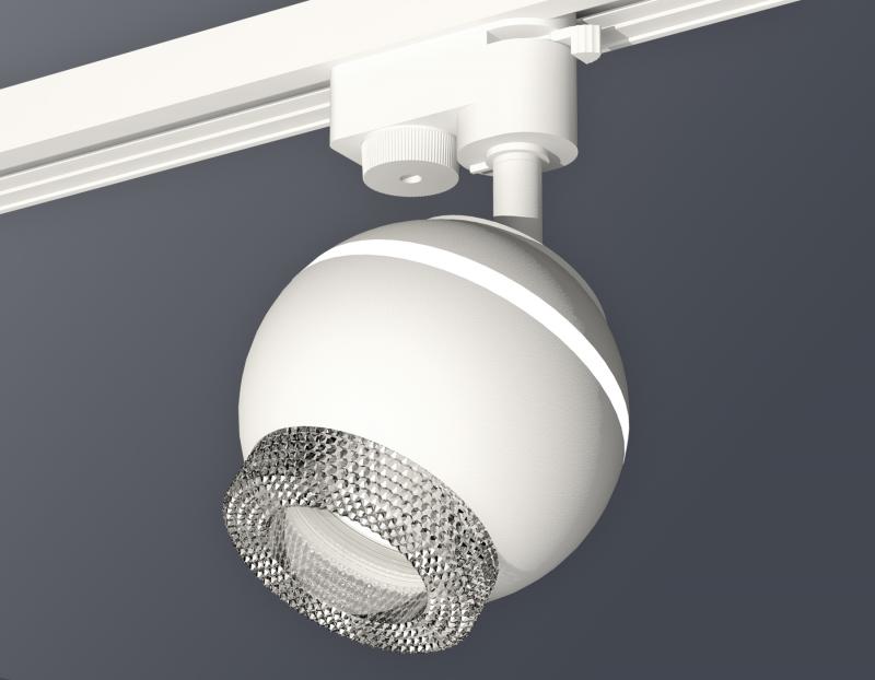 Трековый однофазный светильник с подсветкой Ambrella Light Track System XT1101060 (A2520, C1101, N7191)