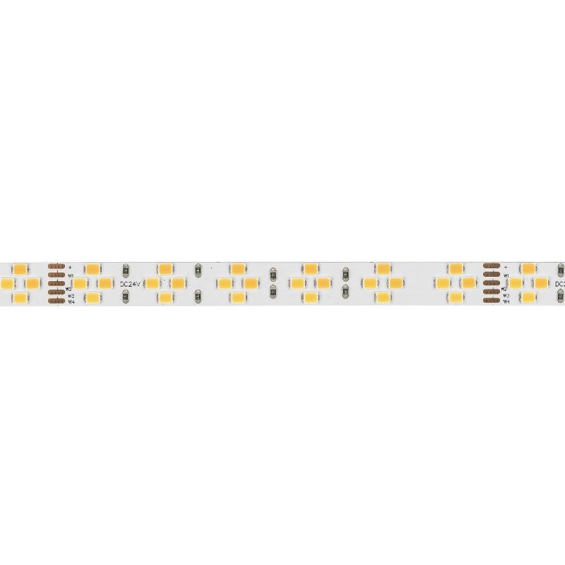 Светодиодная лента Arlight RT-A240-10mm 24V Warm-MIX (20 W/m, IP20, 2835, 5m) 038400