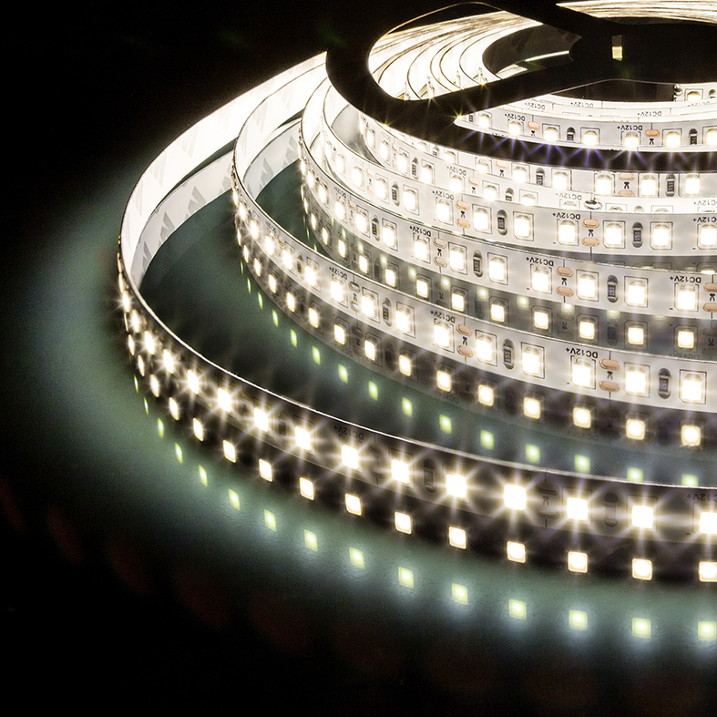 Светодиодная лента Elektrostandard 24V 9,6W 120Led 2835 IP20 теплый белый, 5м 4690389168826