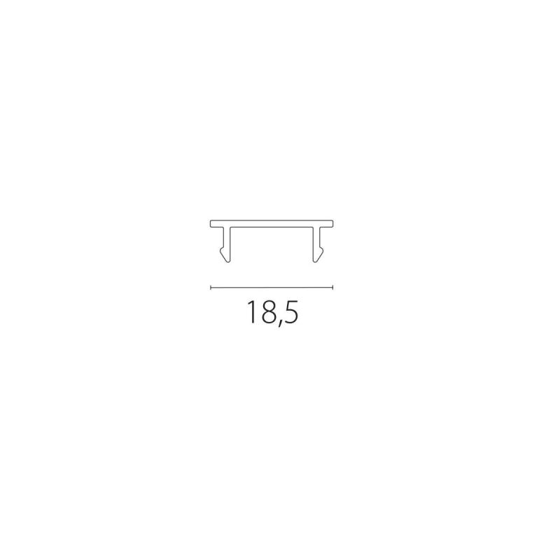 Экран декоративный (1м) к треку 5040xx-(F)/(R) Lightstar Quattro 504006-FR