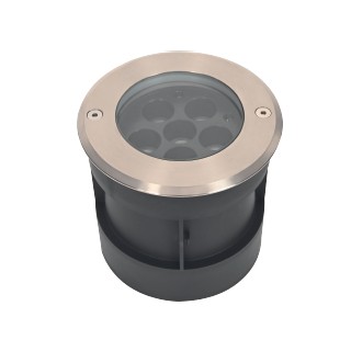 Ландшафтный светильник Arlight LTD-DAFNA-GROUND-R130-11W Warm3000 (SL, 20 deg, 230V) (IP67 Металл) 061190