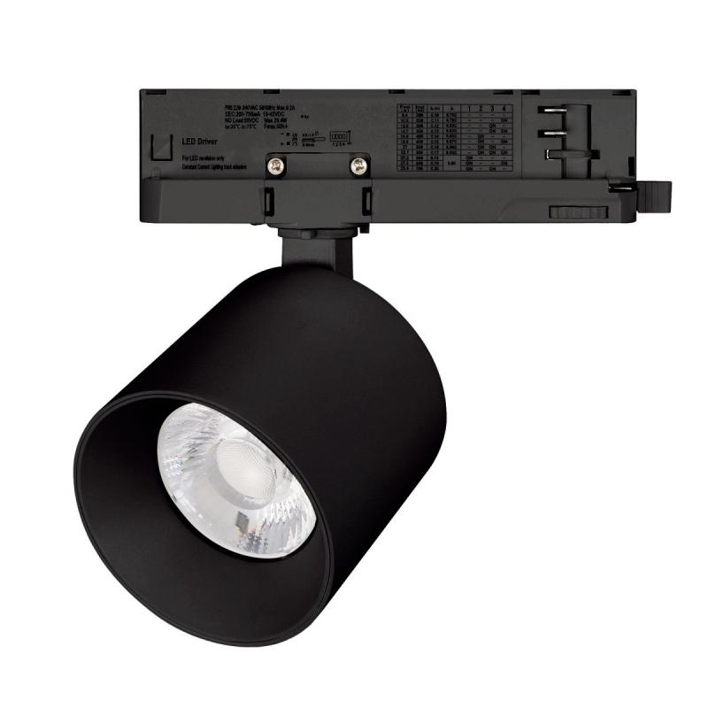 Трековый трехфазный светильник Arlight LGD-DYKE-4TR-R90-26W Day4000 (BK, 20 deg, 230V, TRIAC) (IP20 Металл) 058790