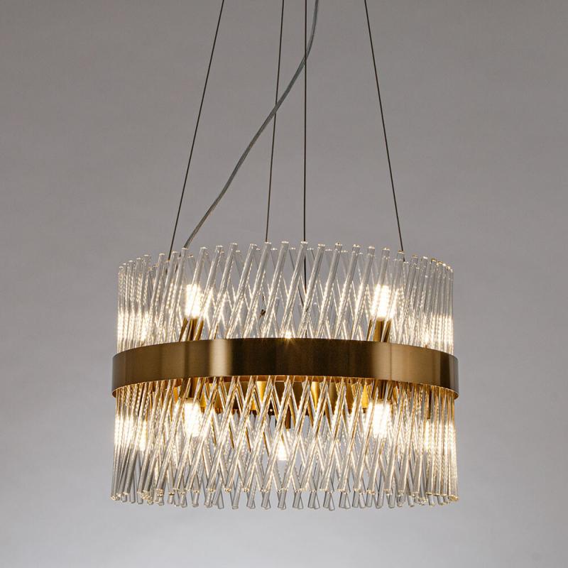 Подвесная люстра Arte Lamp Acapulco A1073LM-10PB
