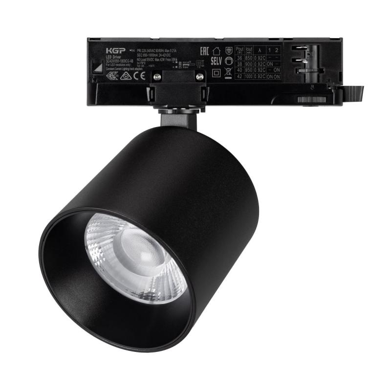 Трековый трехфазный светильник Arlight LGD-DYKE-4TR-R100-36W Warm3000 (BK, 38 deg, 230V) (IP20 Металл) 063236