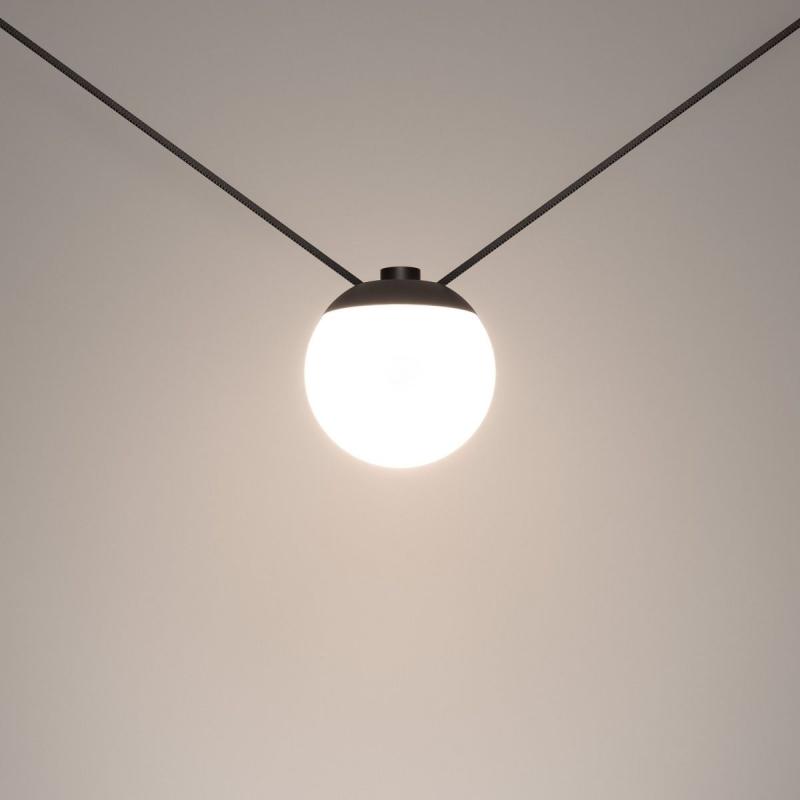 Трековый светильник Arlight ART-INBELT-SFERO-R140-7W Day4000-MIX (BK, 240 deg, 48V, DALI) 051180